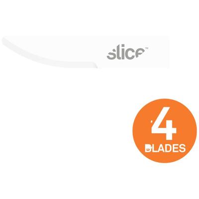 Slice 10520 Keramische reservemesjes, gebogen snijvlak, afgerond 4 stuk(s) Slice 10520 Keramische reservemesjes, gebogen snijvlak, afgerond 4 stuk(s)