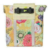 Basil bloom field fietsshopper, geel, gerecycled pet, waterdicht, verstelbare schouderriem - thumbnail