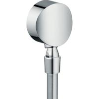 Hansgrohe FixFit muuraansluitbocht S met terugslagklep en kogelgewricht, chroom - thumbnail