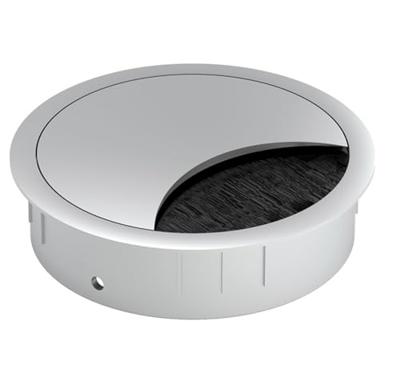 BACHMANN LOOP ROUND kabeldoorvoer, grijs