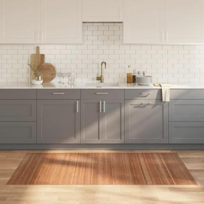 Vloerkleed rechthoekig 100x200 cm bamboe naturel