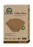 If You Care Koffiefilters - no. 4 - fsc - ongebleekt, chlorine-vrij papier - 100st. - thumbnail