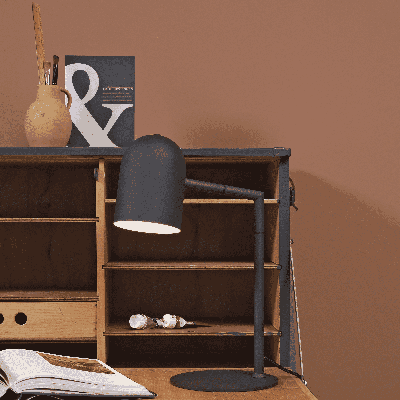 its about RoMi Tafellamp 'Marseille' 45cm, kleur Zwart its about RoMi Tafellamp 'Marseille' 45cm, kleur Zwart