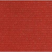 Zonnezeil 160 g/m 3,5x3,5x4,9 m HDPE rood - thumbnail