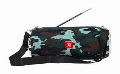 Draagbare Bluetooth speaker Camouflage + FM Radio