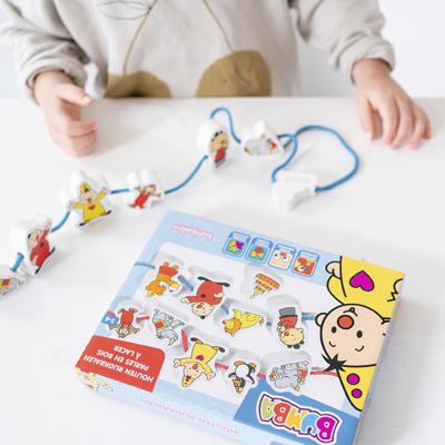 Bambolino Toys houten rijgkralen