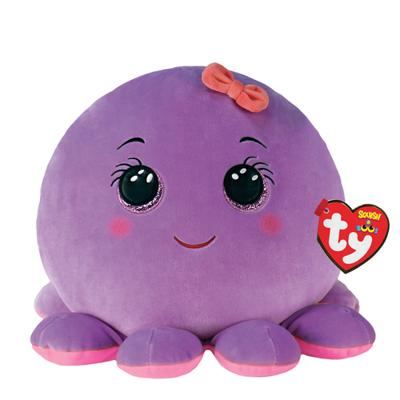 TY Squish a Boo Knuffelkussen Octopus Octavia 23x19x12 cm