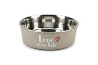 Hondenvoerbak First Bite grijs 23 cm - thumbnail