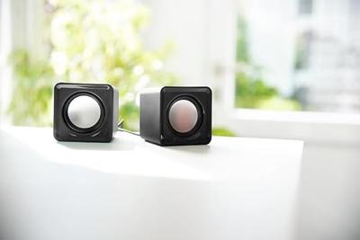 SpeedLink TWOXO 2.0 PC-luidsprekers Kabelgebonden 5 W Zwart - thumbnail