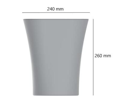 EISL Cosmetica emmer bad met swingdeksel - BA0301 BA0301