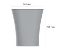 EISL Cosmetica emmer bad met swingdeksel - BA0301 BA0301 - thumbnail