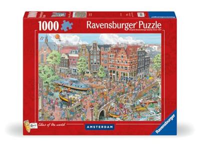 Ravensburger Puzzel Fleroux Amsterdam 1000 Stukjes