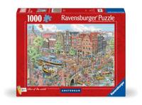 Ravensburger Puzzel Fleroux Amsterdam 1000 Stukjes - thumbnail