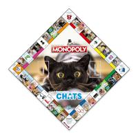 Monopoly Cats - Bordspel - WINNENDE MOVES - Monopoly met katten op verschillende locaties. - thumbnail