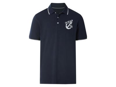 esmara Men Heren polo (Marineblauw, XXL)