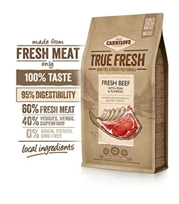 Carnilove True Fresh rundvlees voor volwassenen, 1,4 kg