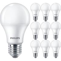 Philips LED Lamp E27 10-Pack - 10W 1055lm Helder/Koud Wit 6500K | Vervangt 75W - thumbnail