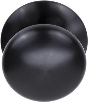 Formani Basics LB80V voordeurknop vast op rozet - PVD gunmetal