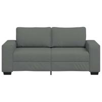 2-zitsbank 140 cm stof donkergrijs - thumbnail