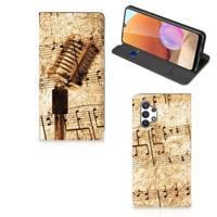 Samsung Galaxy A32 4G | A32 5G Enterprise Editie Stand Case Bladmuziek - thumbnail