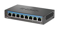 D-Link DMS-108 8-Port Multi-Gigabit Unmanaged Desktop Switch met acht 2.5G, Fanless, Low Profile, Compact, Metalen behuizing, QoS, Plug & Play - thumbnail