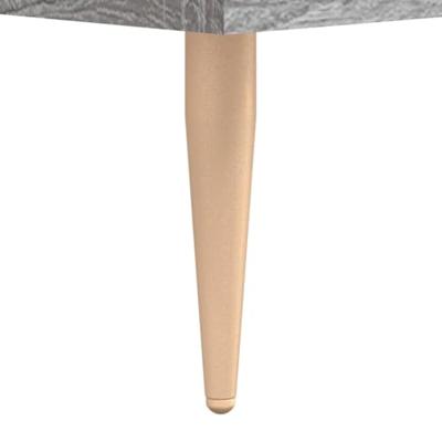 Dressoir 34,5x32,5x90 cm bewerkt hout grijs sonoma eikenkleurig