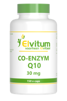 Elvitum Co-enzym Q10 30mg 150 Vegetarische capsules - thumbnail