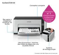 Epson EcoTank M1100 inkjetprinter 1440 x 720 DPI A4 - thumbnail