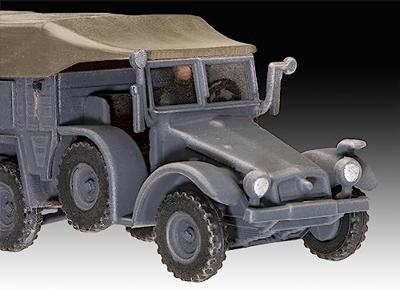 Revell 1/76 Krupp Protze KFZ 69 met 3.7cm PaK Revell 1/76 Krupp Protze KFZ 69 met 3.7cm PaK