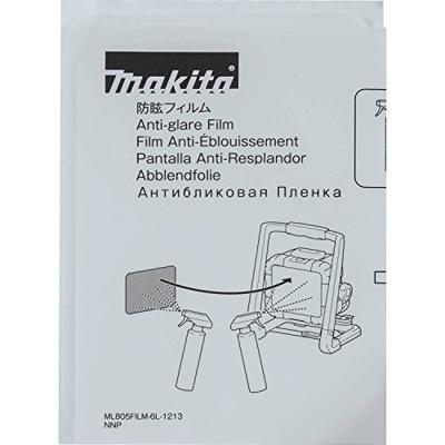 Makita A-58154 Anti-reflectie folie bouwlamp DML805 Makita A-58154 Anti-reflectie folie bouwlamp DML805