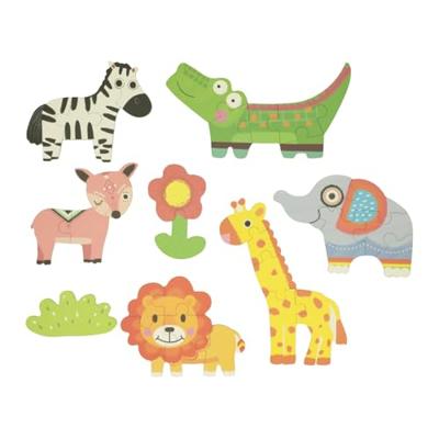 Lobbes Speelgoed BV Mijn eerste 6 puzzels in blik - wilde dieren Lobbes Speelgoed BV Mijn eerste 6 puzzels in blik - wilde dieren