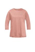 Jack wolfskin Crosstrail 3/4 T-Shirt Dames Rose Dawn S - thumbnail