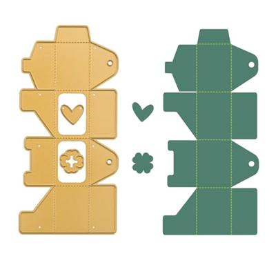 Vaessen Creative • mini snijmallen cadeaudoosje 3st.