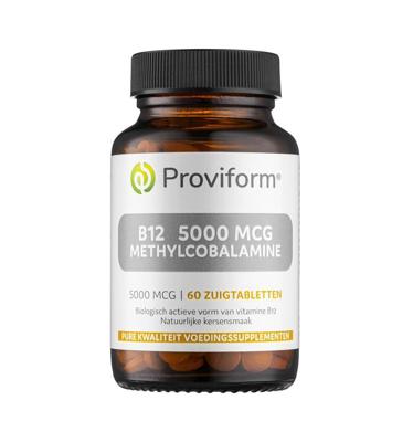Proviform B12 5000mcg Methylcobalamine Zuigtabletten