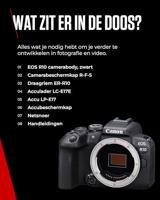 Canon EOS R10 MILC body 24,2 MP Zwart - thumbnail