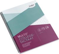 Multo collegedictaat ft A4, geruit 10 mm, 23-gaats - thumbnail