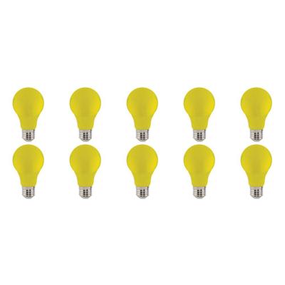 LED Lamp 10 Pack - Specta - Geel Gekleurd - E27 Fitting - 3W