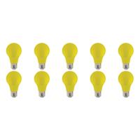 LED Lamp 10 Pack - Specta - Geel Gekleurd - E27 Fitting - 3W - thumbnail