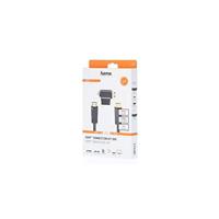 Hama High-speed HDMI™-kabel Conn. - Stek. Ethernet 1,5 M + HDMI™-adapter - thumbnail