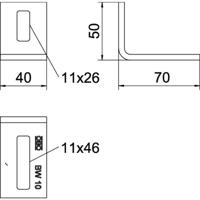 OBO Bettermann 6019480 Bevestigingshaak 10 stuk(s) - thumbnail