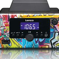 Lenco MC-020 Home audio-minisysteem Multi kleuren 10 W - thumbnail