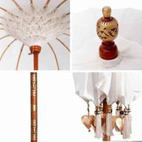 Balinese Parasol Crème (210-220) x 260 cm - thumbnail