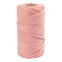 Creativ Company Macrame koord roze, 55m - thumbnail