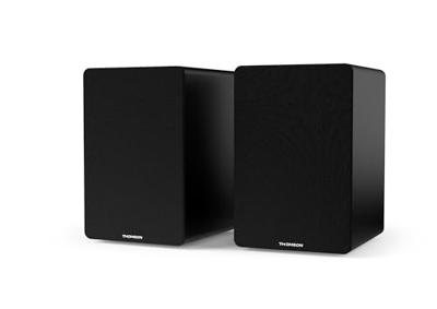 Set van twee speakers - THOMSON - WS400DUO - 2x 7,5W - Zwart