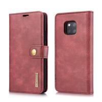 Dg. MING Crazy Horse textuur Flip afneembare magnetische lederen case voor Huawei mate 20 Pro met houder & kaartsleuven & portemonnee (rood) - thumbnail
