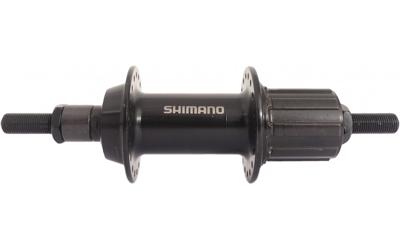 Shimano achternaaf 7 speed fh-ty500 36 gaats vaste as zwart