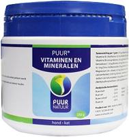 PUUR NATUUR VITA-MIN (VITAMINEN EN MINERALEN) HOND EN KAT 250 GR - thumbnail
