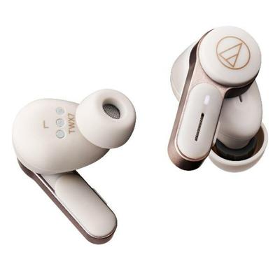 In-ear Bluetooth oordopjes Audio-Technica Iberia ATH-TWX7WH Wit
