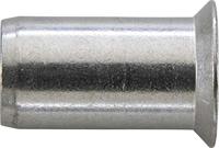 Gesipa Blindklinkmoer | klinknagelschacht d x l 9 x 17 mm M6 | aluminium verzinkkop (90graden) | 250 stuks - 1455350 1455350 - thumbnail