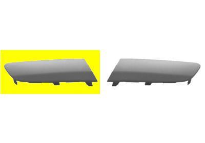 VOORBUMPERLIJST RECHTS zonder KOPLAMPSPROEIERS 5886582